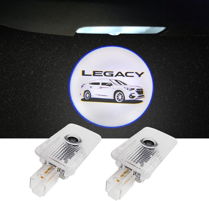 uunonaha 2 Pcs LED Car Door Logo Lights Courtesy Projector Laser Welcome Light Puddle Lamp Compatible with Forester, Outback, Legacy, Ascent Car Accessories (Legacy) - Image 5